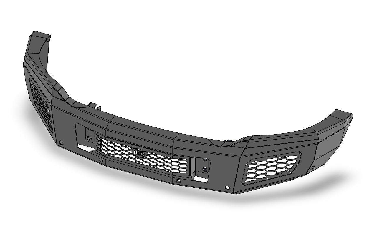 Steel Demon Series 2019-2024 RAM 4500/5500 Front Bumper