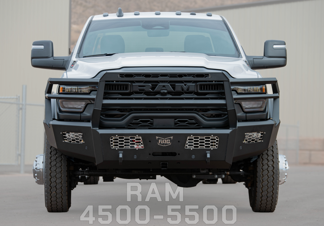 Frontier Series 2025+ Ram 4500/5500 Full Grille Guard Front Bumper