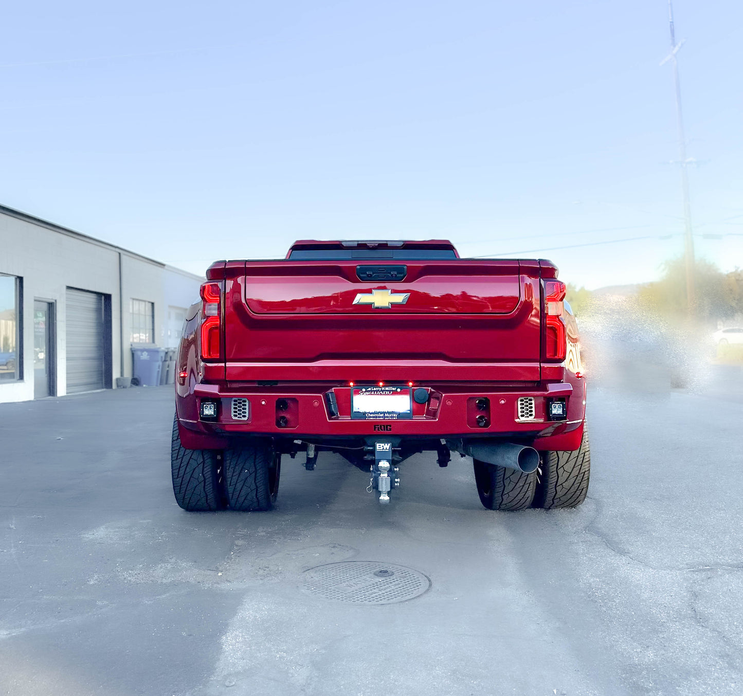 Steel Demon Series 2020-2023 Chevy 2500/3500 Rear Bumper