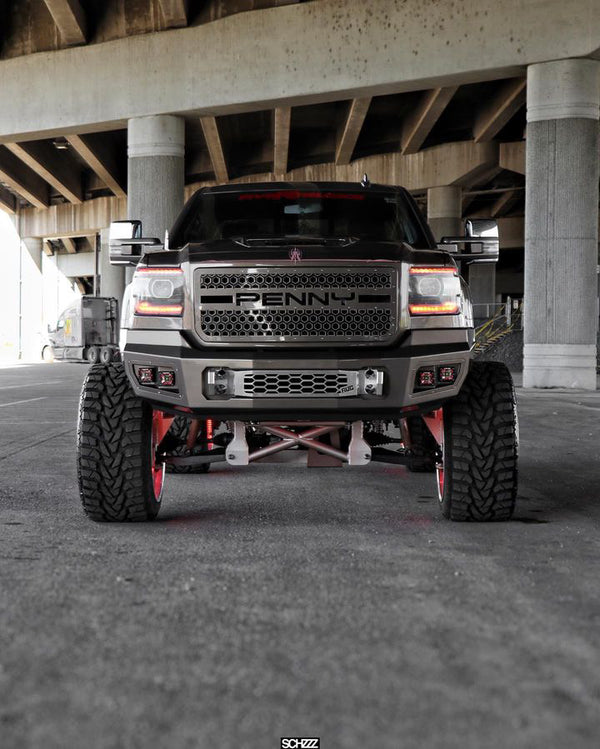 Steel Demon Series 15-19 GMC 2500/3500 Front Bumper