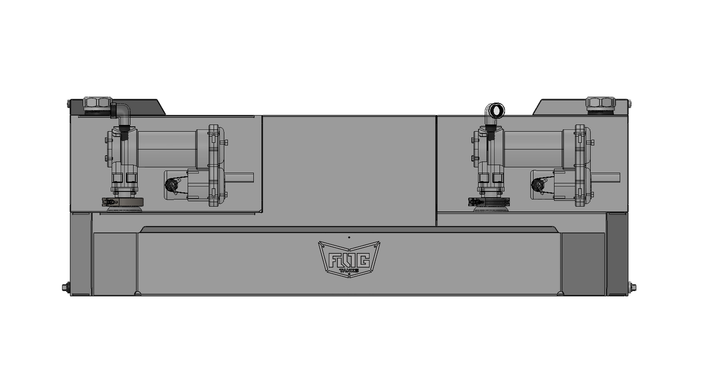 60 Gal. Dual Cell Fuel Transfer Tank