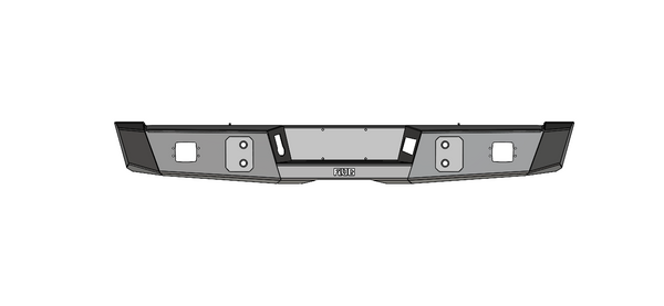 Steel Demon 1988-1998 Chevy 1500/3500 Rear Bumper