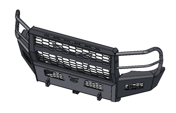 Frontier Series 2011-2016 Ford F250/F550 Front Bumper - Full Guard Model