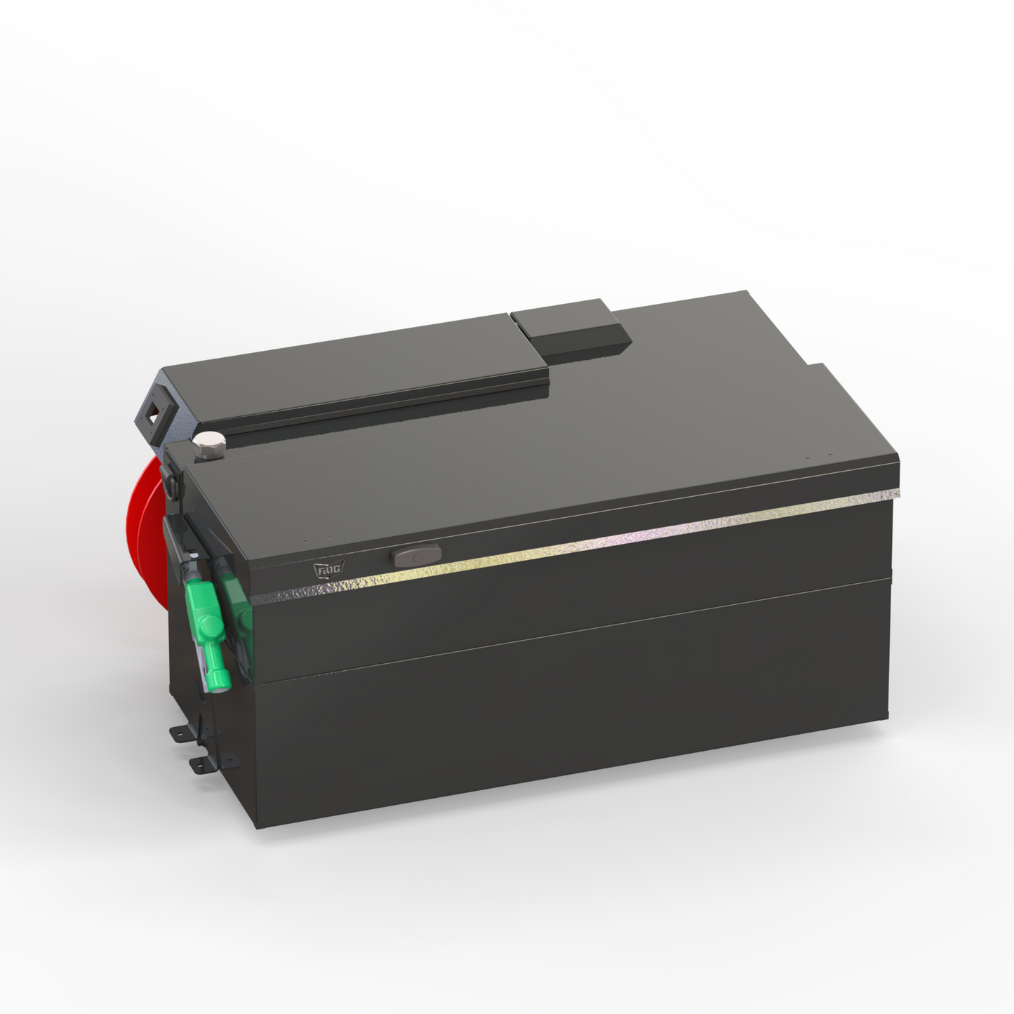 120 Gal. Fuel Transfer Tank with Toolbox