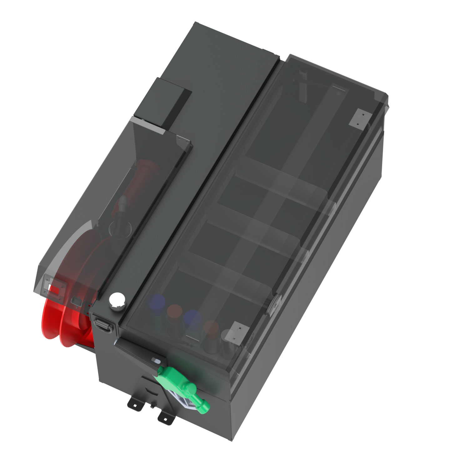 120 Gal. Fuel Transfer Tank with Toolbox