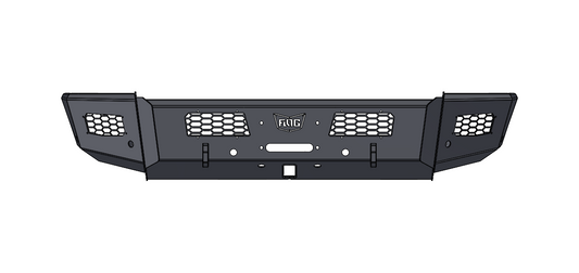 Frontier Series 2010-2018 Ram 2500/3500 Front Bumper - Base