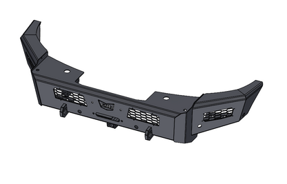 Frontier Series 2010-2018 Ram 2500/3500 Front Bumper - Base