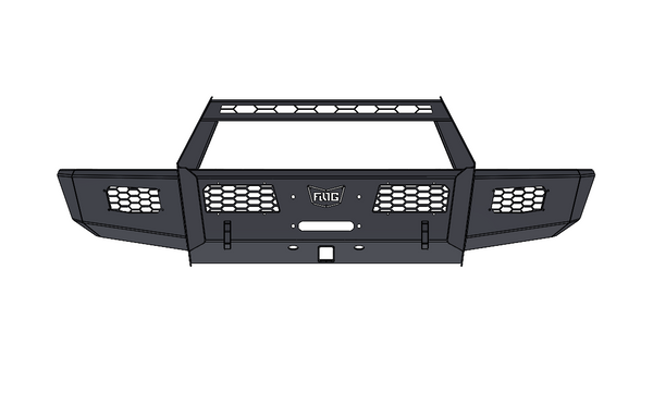 Frontier Series 2017-2019 Ford F250/F550 Front Bumper - Bull Bar Model