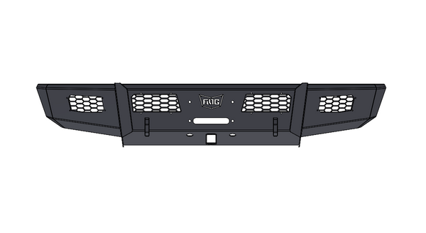 Frontier Series 2020-2022 Ford F250/F550 Front Bumper - Base Model