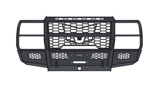 Frontier Series 2020-2022 Ford F250/F550 Front Bumper - Full Guard Model