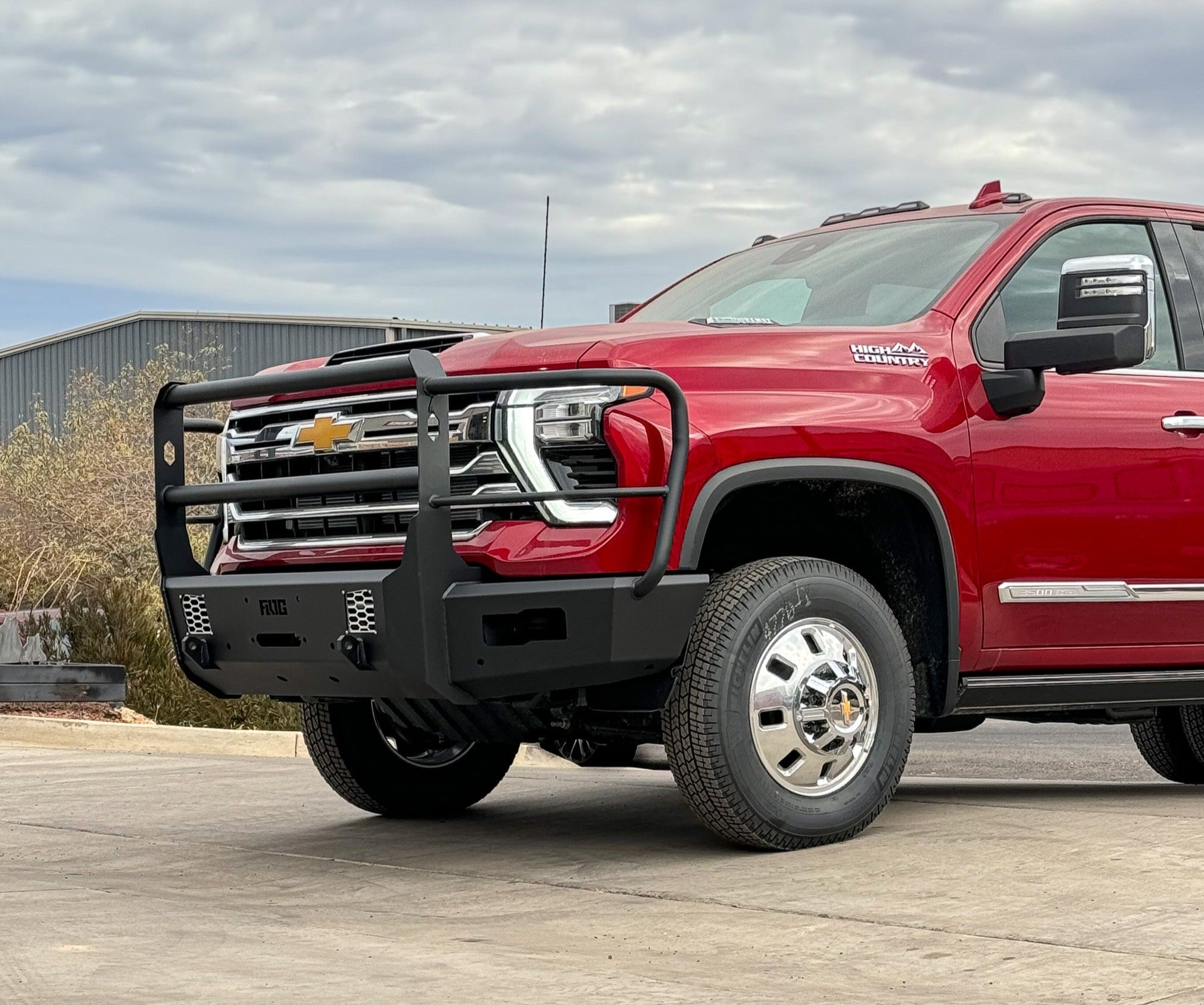 Chevy 2500 Bumper Frontier Series 2024+ Chevy 2500/3500 Front Bumper - Full Guard – Flog