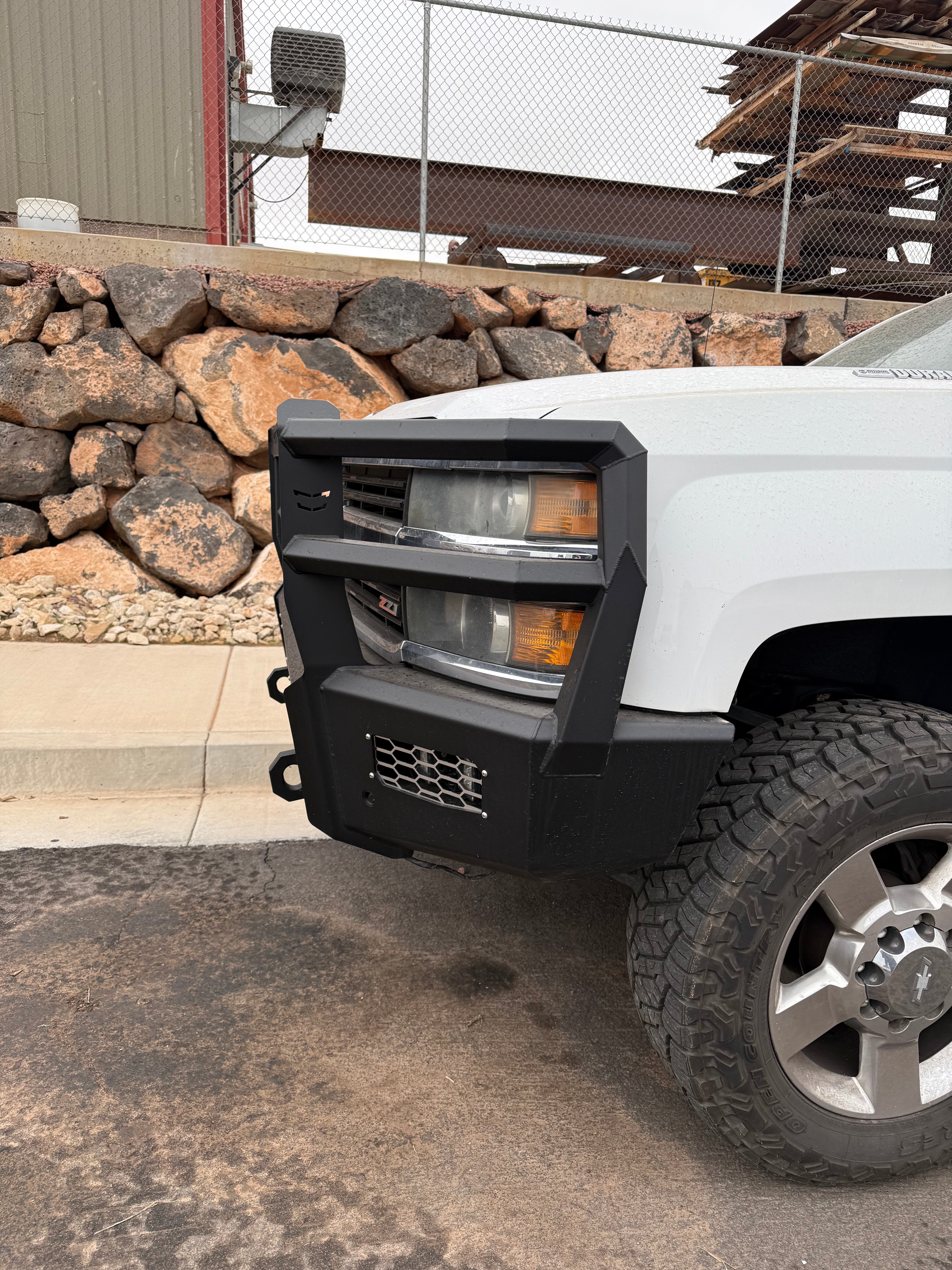 Frontier Series 2015-2019 Chevy 2500/3500 Front Bumper - Full Guard Model