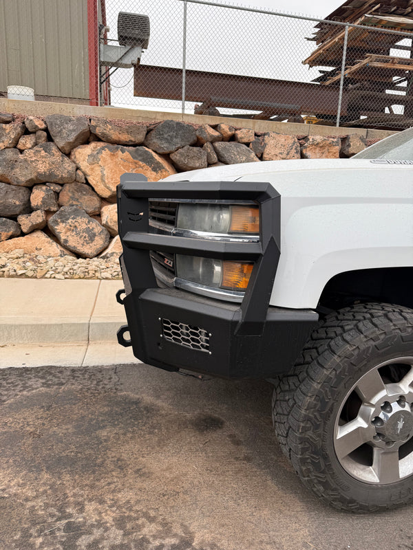 Frontier Series 2015-2019 Chevy 2500/3500 Front Bumper - Full Guard Model