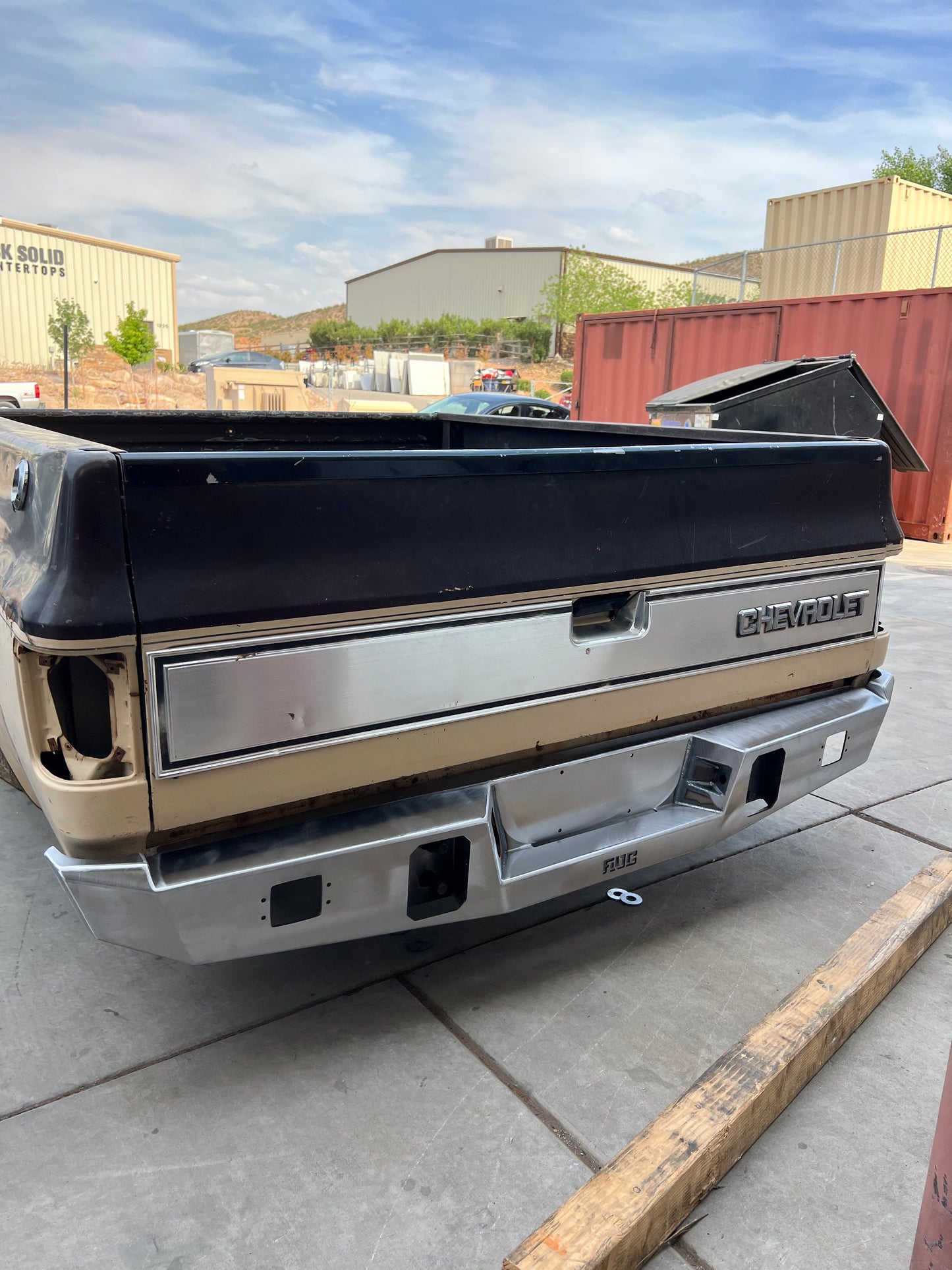 Steel Demon Series 1981-1987 GMC 1500/3500 Rear Bumper