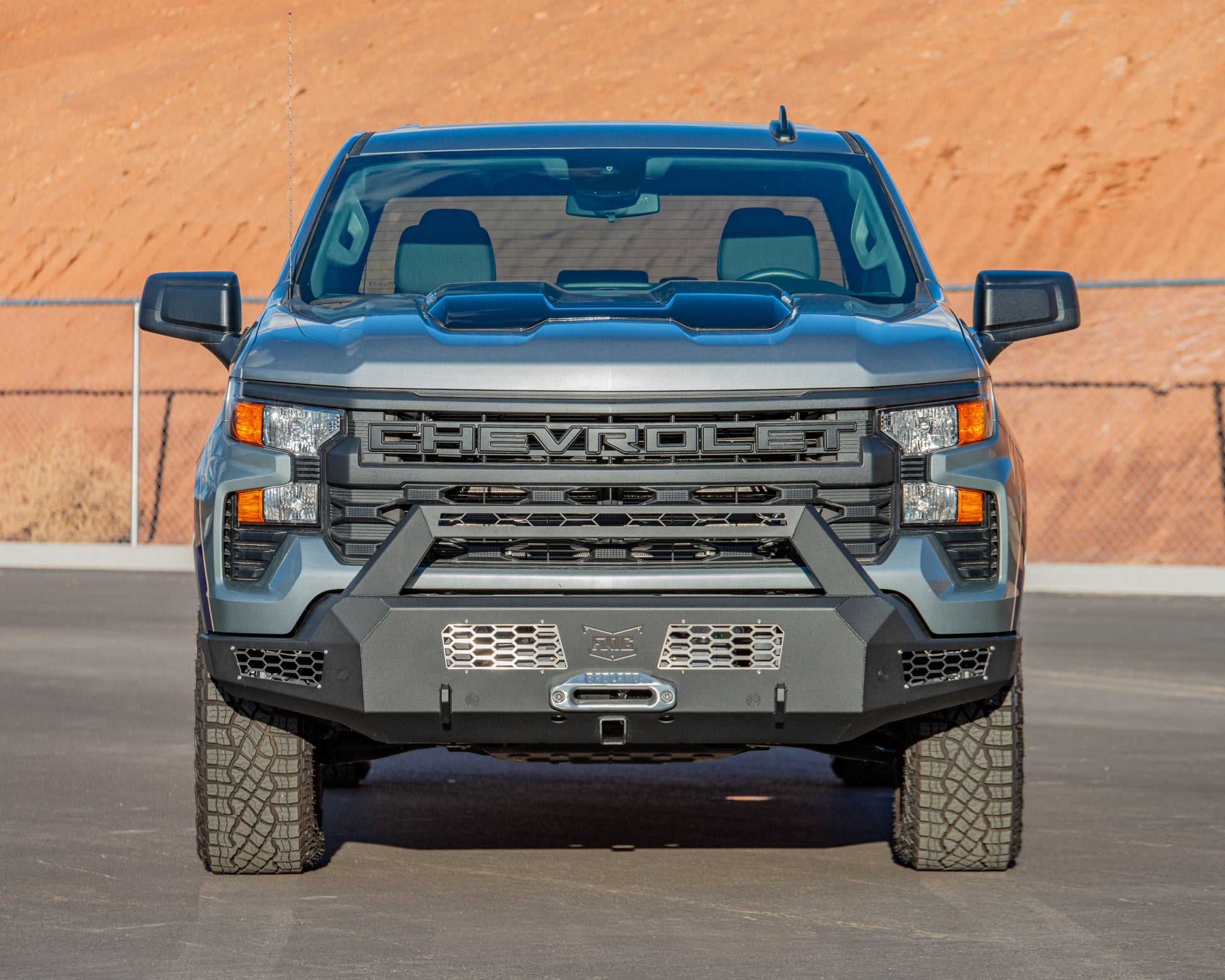 2022 and up Chevy 1500 Heavy duty steel bumper