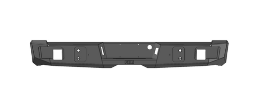 Steel Demon Series 2003-2007 Chevy 2500/3500 Rear Bumper