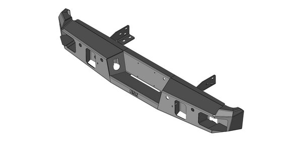 Steel Demon Series 2005-2007 Ford F-250/350 Rear Bumper