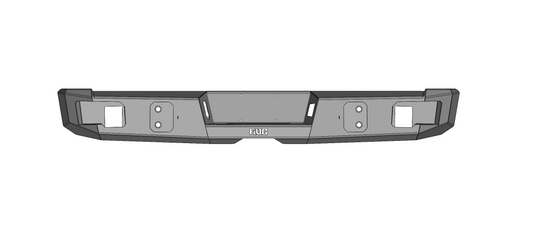 Steel Demon Series 2006-2009 Dodge 2500/3500 Rear Bumper