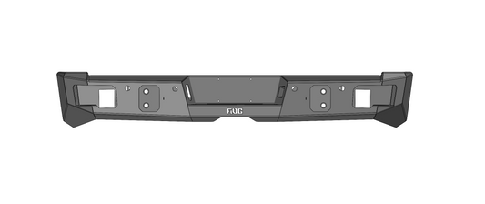 Steel Demon Series 2010-2018 2500/3500 Rear Bumper