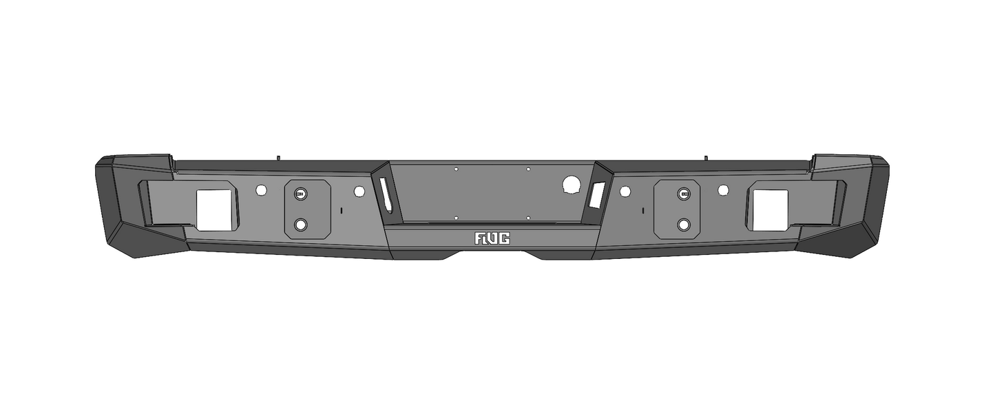 Steel Demon Series 2014-2015 GMC 1500 Rear Bumper