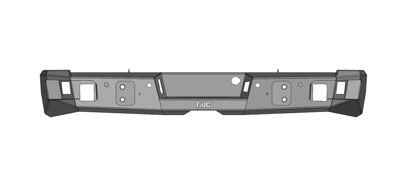 Steel Demon Series 2020-2023 Chevy 2500/3500 Rear Bumper