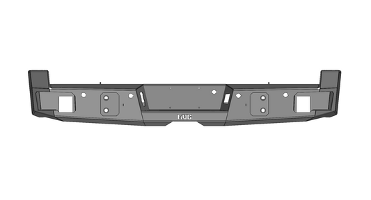 Steel Demon Series 2023+ Ford F-250/350/450 Rear Bumper