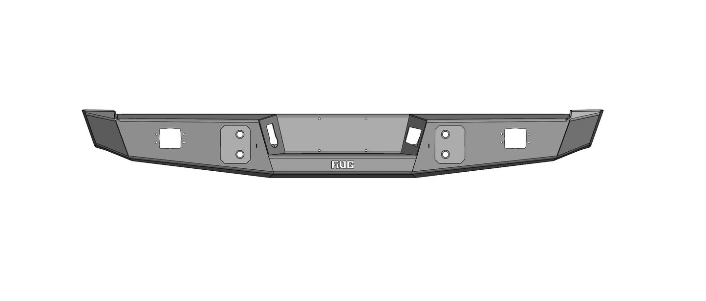 Steel Demon Series 1981-1987 Chevy 1500/3500 Rear Bumper
