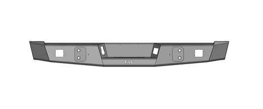 Steel Demon Series 1981-1993 Dodge 2500/3500 Rear Bumper
