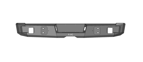 Steel Demon Series 2003-2005 Dodge 2500/3500 Rear Bumper