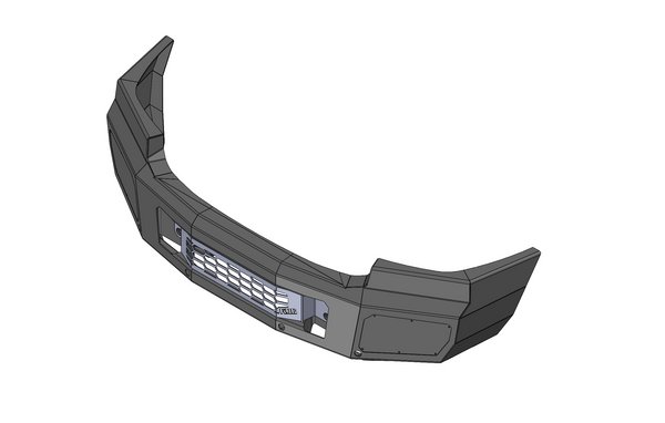 Steel Demon Series 11-14 GMC 2500/3500 Front Bumper