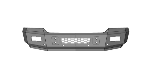Steel Demon Series 2016-2018 Chevy 1500 Front Bumper