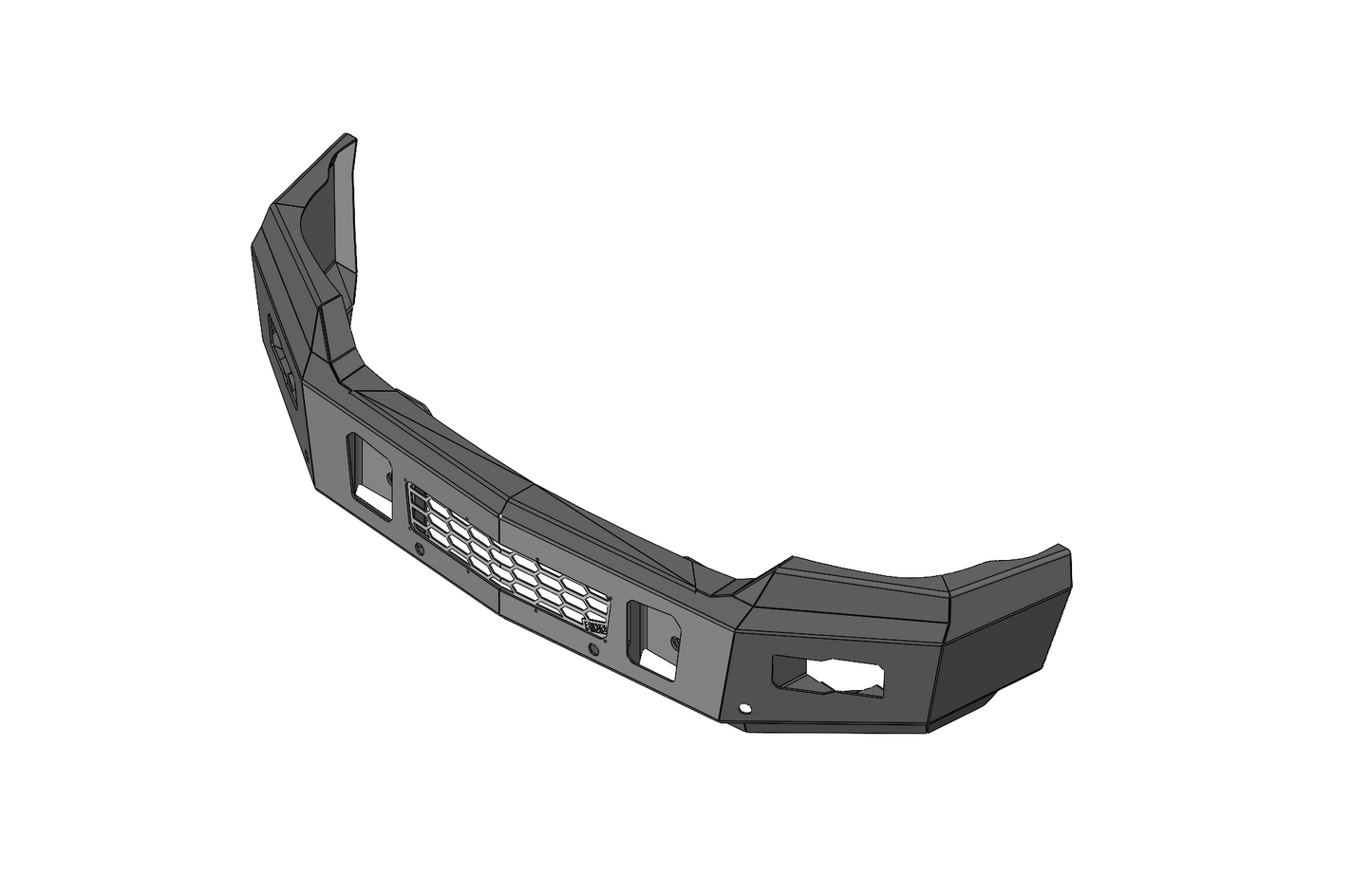 Steel Demon Series 2016-2018 GMC 1500 Front Bumper
