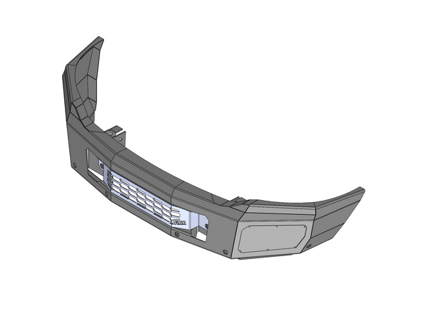 Steel Demon Series 2019-2024 Dodge 4500/5500 Front Bumper