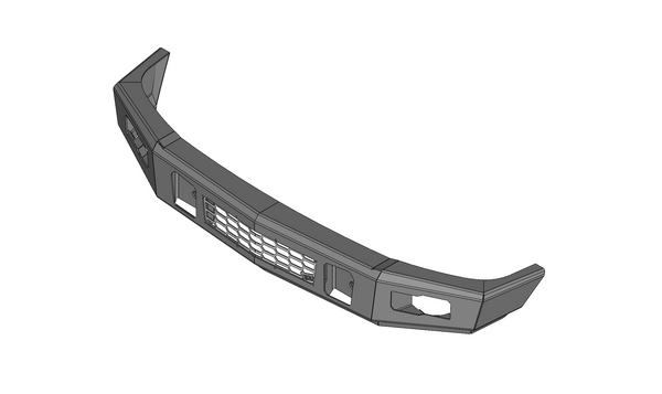 Steel Demon Series 1992-1998 Ford F250-350 Front Bumper