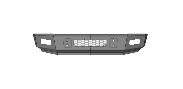 Steel Demon Series 94-02 Dodge 2500/3500 Front Bumper