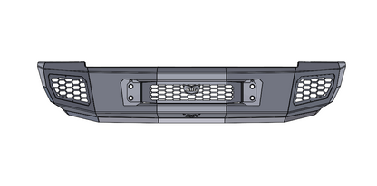 Steel Demon Series 2010-2018 Dodge 2500/3500 Front Bumper