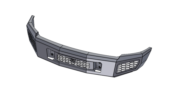 Steel Demon Series 2010-2018 Dodge 2500/3500 Front Bumper